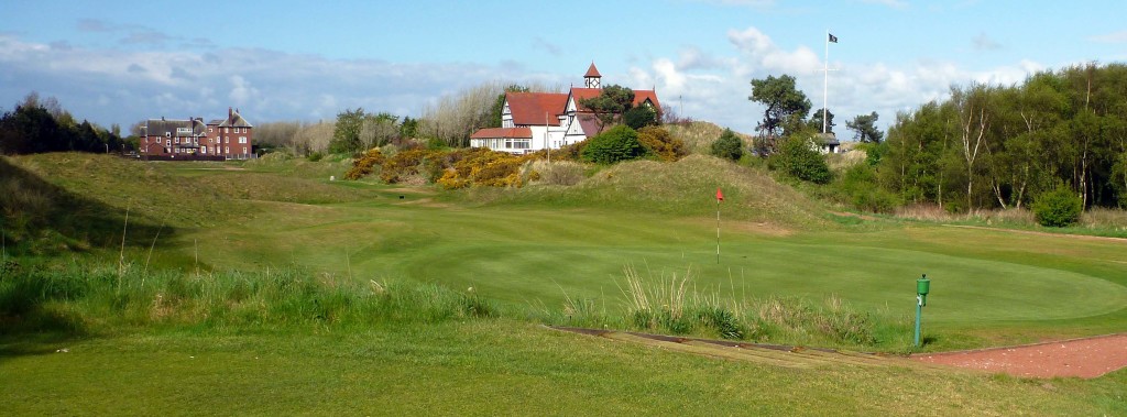 Fourteenth hole, Hesketh Golf Club, May, 2013.